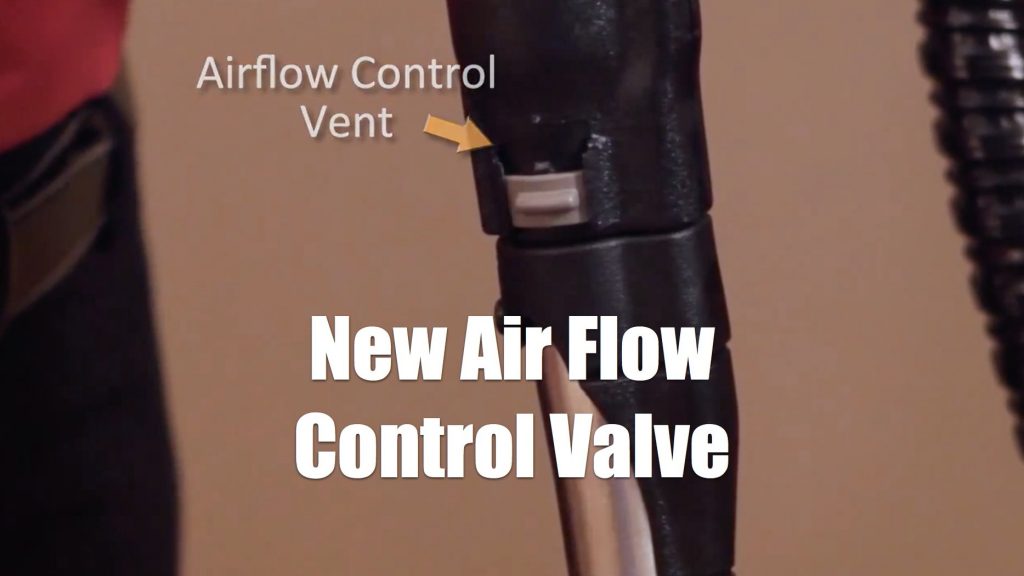 Using the new Rainbow air flow control