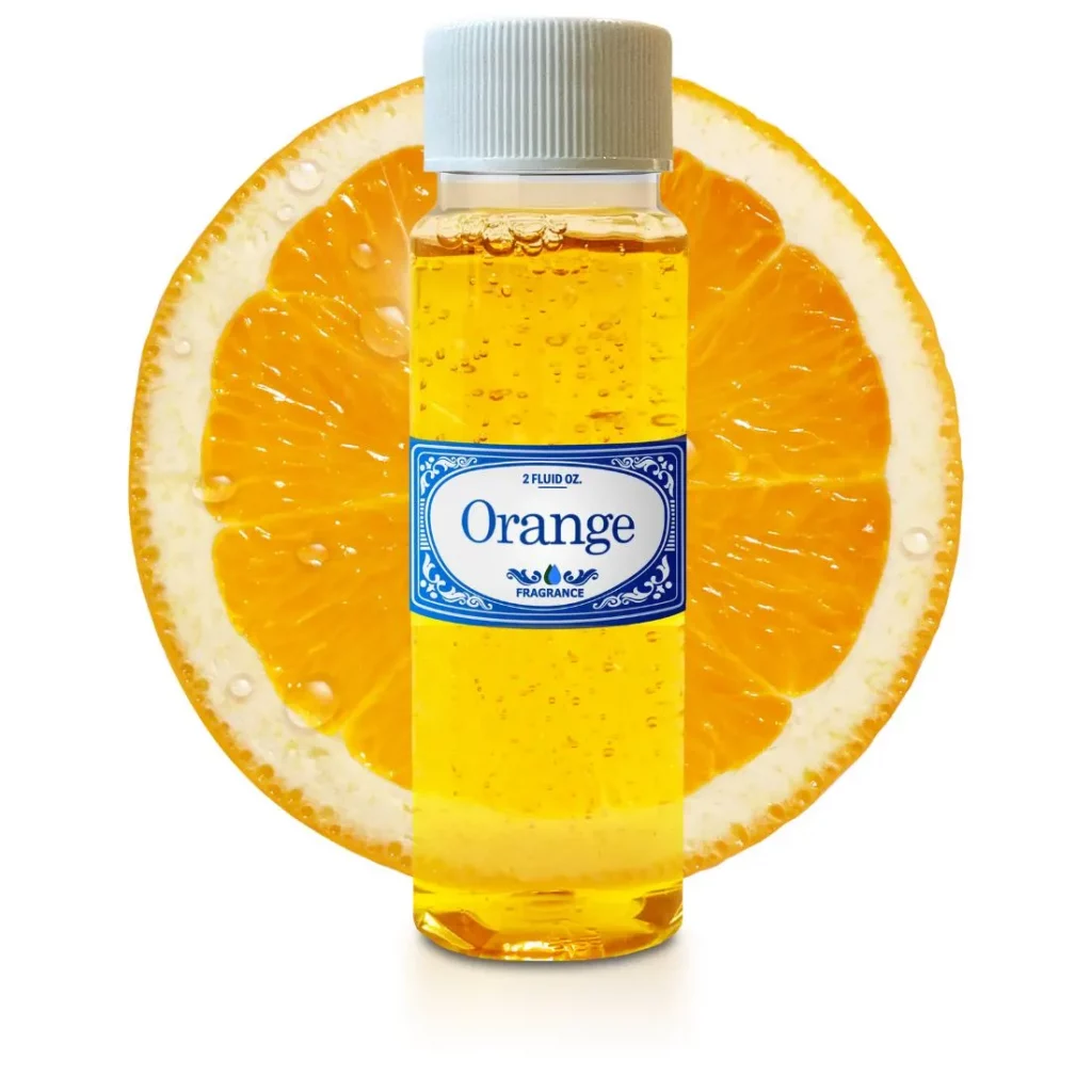 orange scent bottle