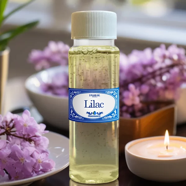 lilac fragrance bottle