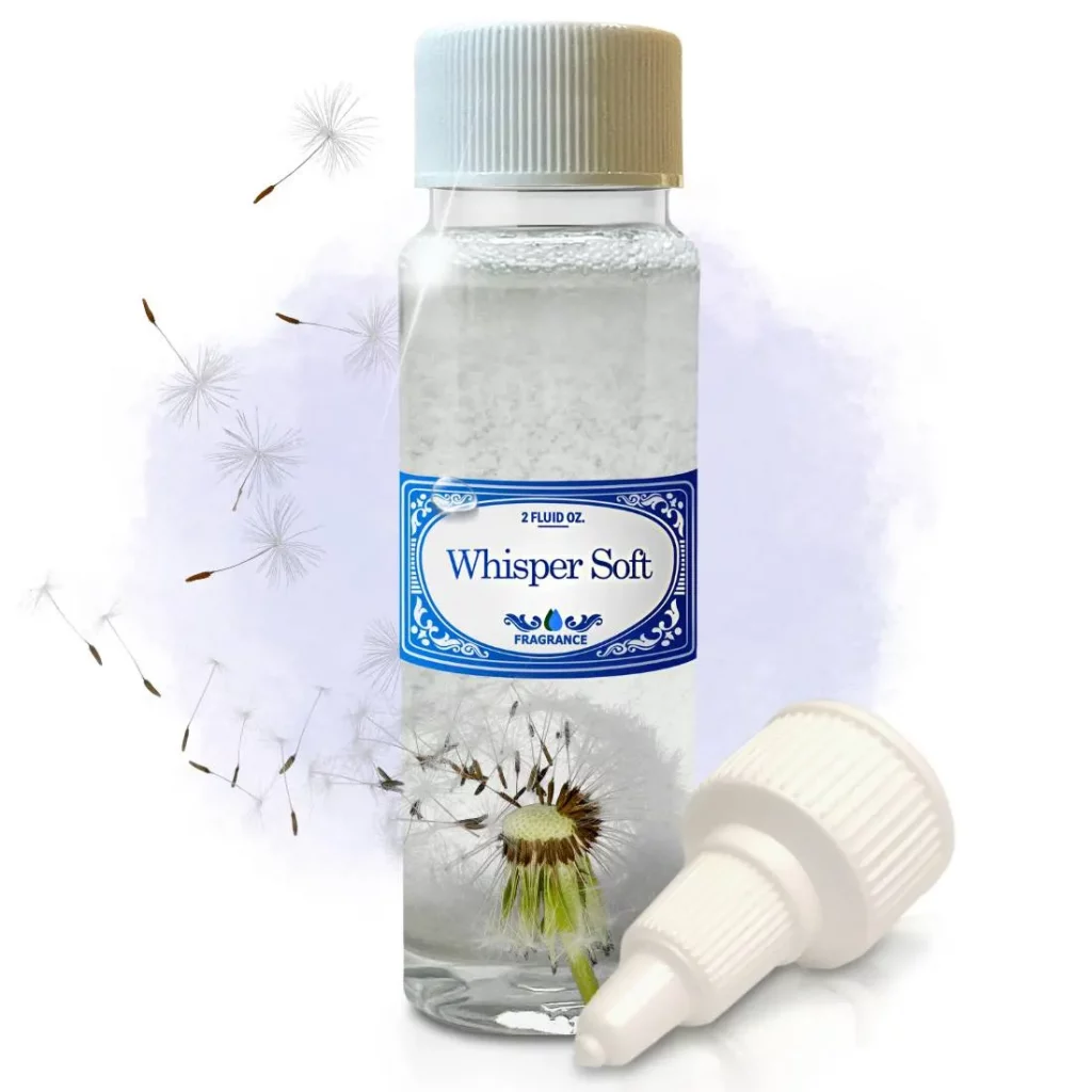 Whisper soft fragrance with dropper