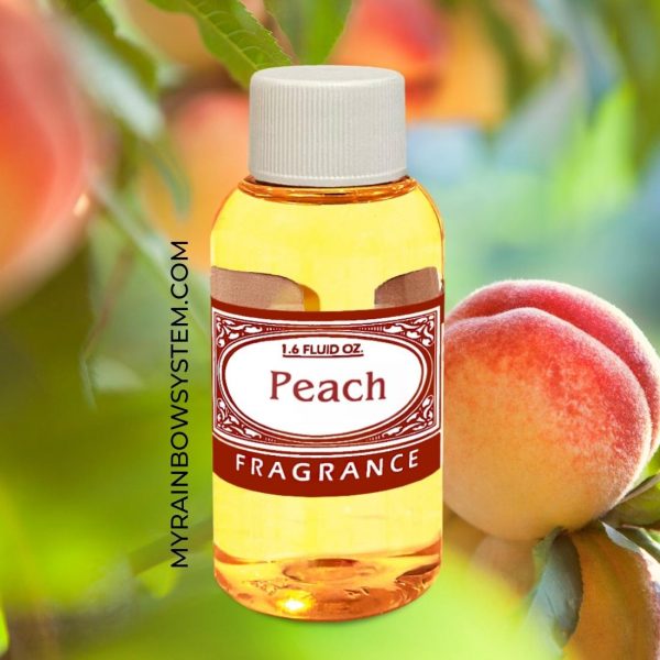 Peach oil scent with background